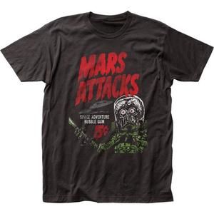 Mars Attacks Space Adventure T Shirt Black Mars03